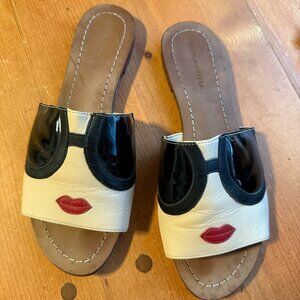 Alice + Olivia ;  Alice and Olivia Slide Sandals